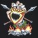 Santa Cruz Salba Screaming Witch Doctor T-Shirt - black - reverse detail