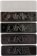 One MFG X-Wax 5 Pack Assorted Temp Snowboard Wax - black
