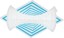 Independent Vertigo Span 3.5" Sticker - white