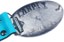 Carpet Leather Belt - carolina blue - detail