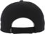 Vans Spray On Jockey Velcro Strapback Hat - black - reverse