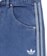 Adidas Adicolor Denim Firebird Shorts - medium denim blue - side detail