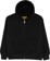 Carpet Big C-Star Double Zip Hoodie - black