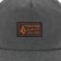Volcom Workwear Snapback Hat - stealth - front detail