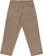 Volcom Frickin Skate Chino Pants - teak - reverse
