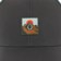 Volcom Lone Stone Pine Cheese Trucker Hat - dark pine - front detail
