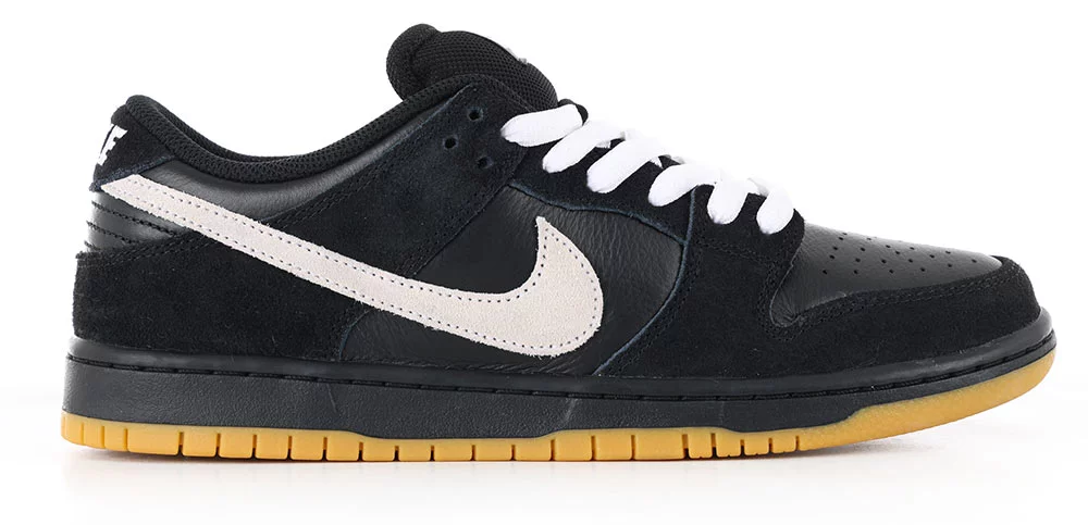 スケートボード SB Dunk Low Pro Black and Smoke Grey Nike SB Dunk Low Pro Skateboard Shoe - Dark Smoke Grey/Black-Smoke Gre