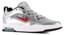 Nike SB Air Max Ishod Skate Shoes - metallic silver/varsity red