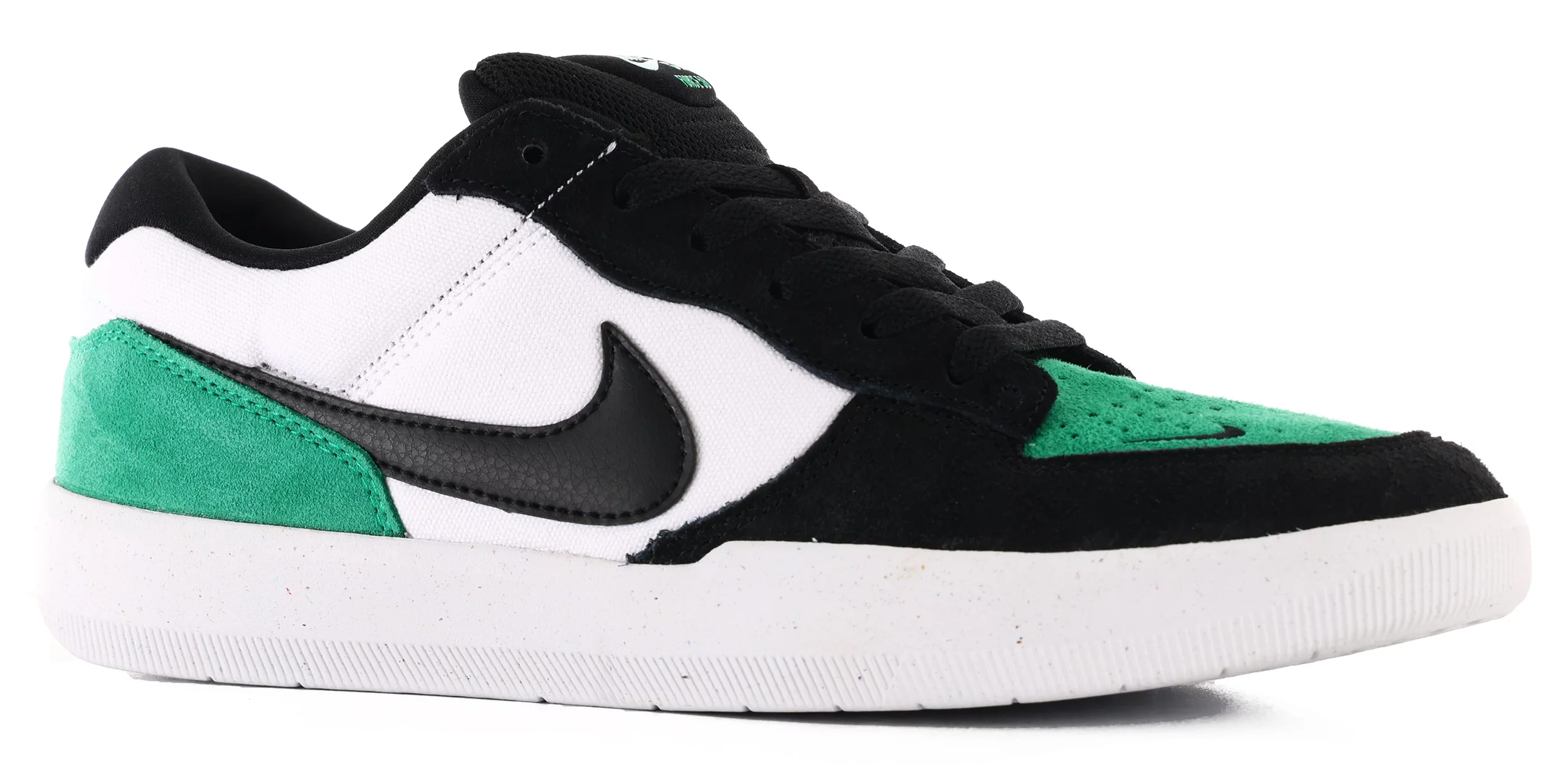 Nike SB Force 58 Skate Shoes white/black-stadium green-white