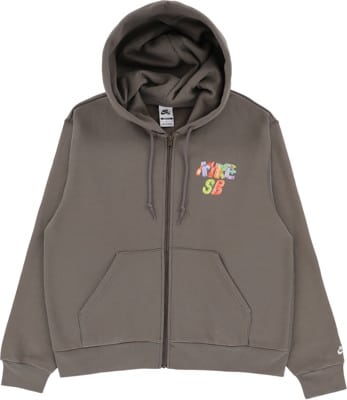 Nike SB Pool Airs Zip Hoodie - cave stone | Tactics