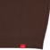 Chocolate Drip Script Crew Sweatshirt - brown - detail