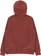 Rhythm Classic Fleece Hoodie - merlot - reverse
