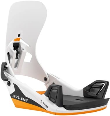 Union Atlas Step On Snowboard Bindings 2026 - white/orange | Tactics