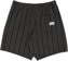 Rhythm Jacquard Linen Jam Shorts - black - reverse