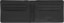 RVCA August Bifold Wallet - black - open