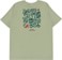 Rhythm Trees T-Shirt - pistachio - reverse
