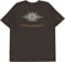 Rhythm Flame Printed Vintage T-Shirt - black - reverse