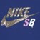 Nike SB Kids SB Logo T-Shirt - blue void - front detail