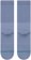 Stance Icon Pop Crew Sock - stone blue - reverse
