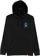 Spitfire Atlantic Drift Jelly Classic Hoodie - black - front