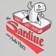 Anti-Hero The Sardine T-Shirt - new silver - reverse detail