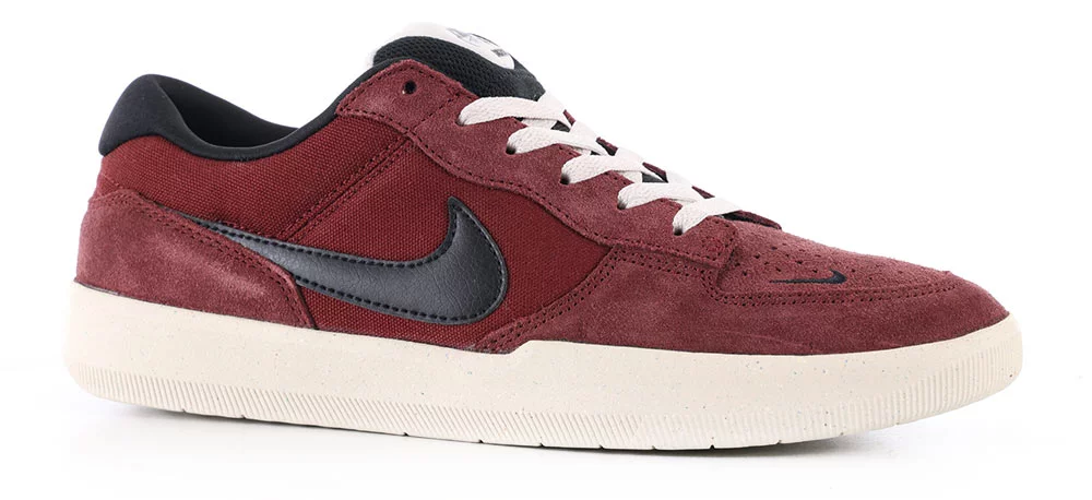 Nike SB Force 58 Skate Shoes dark team red/black-black-lt