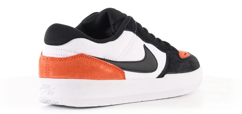★Nike★ SB Force 58 Skateboarding Shoes DV5477-100 DV5477100 Black Cosmic Clay White Force 58 Nike SB Suede