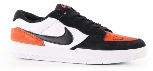 Nike SB Force 58 Skate Shoes - white/black-cosmic clay-white