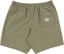 Rhythm Classic Linen Jam Shorts - olive - reverse