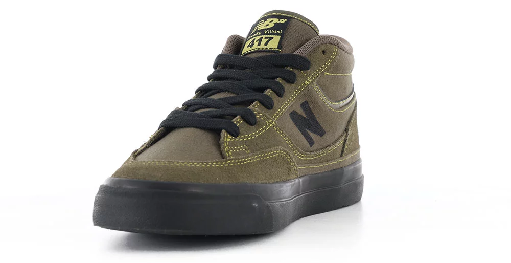 ★ニューバランス★Numeric Villani - 417★Wheat/Black New Balance Numeric 417 Franky Villani Skate Shoes - olive