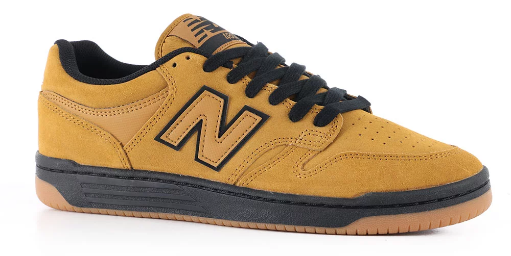 Balance Numeric 480 Tobacco New Balance Black Yellow 480 New Balance Numeric 480 Skate Shoes Tobacco