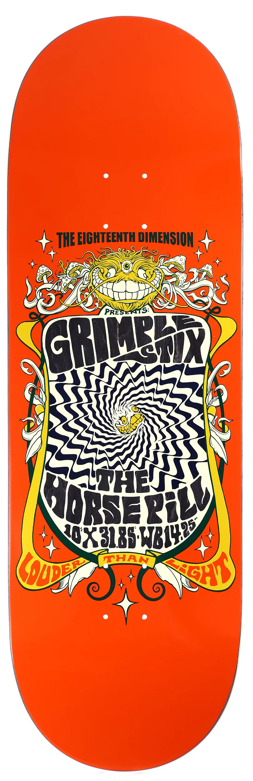 Anti-Hero Grimplestix Litho 10.0 Horse Pill Shape Skateboard
