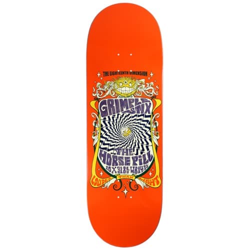 Anti-Hero Grimplestix Litho 10.0 Horse Pill Shape Skateboard