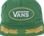 Vans Captain Van Doren Low Unstructured Snapback Hat - fairway - front detail