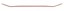 Girl Carroll Sanrio Hello Kitty 50th Anniversary 8.25 Twin Tip Shape - side
