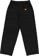 Brixton Baggy Skate Pants - black - reverse