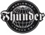 Thunder Worldwide MD Sticker - white