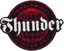 Thunder Worldwide MD Sticker - white/red