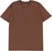 Brixton Premium Cotton Tailored T-Shirt - pinecone brown