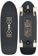 Globe Walrus 31" Surf Skate Complete Cruiser Skateboard - black/peaking