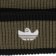 Adidas Shmoofoil Beanie - olive strata/black - front detail