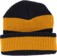 Adidas Shmoofoil Beanie - preloved yellow/black - reverse detail
