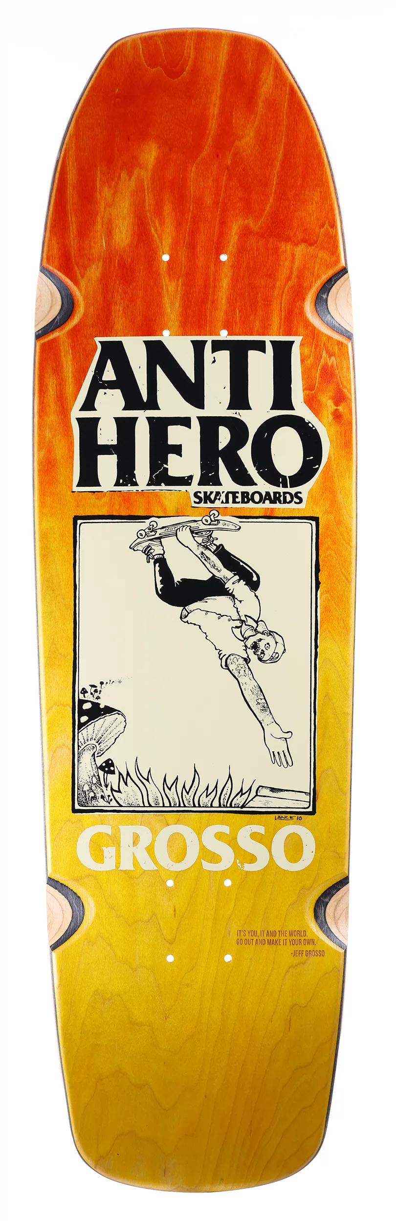 ANTI HERO JEFF GROSSO GROSSO’S 9.25 Antihero 9.25 Antihero Skate Shop Day 2025 Grosso V1 Deck