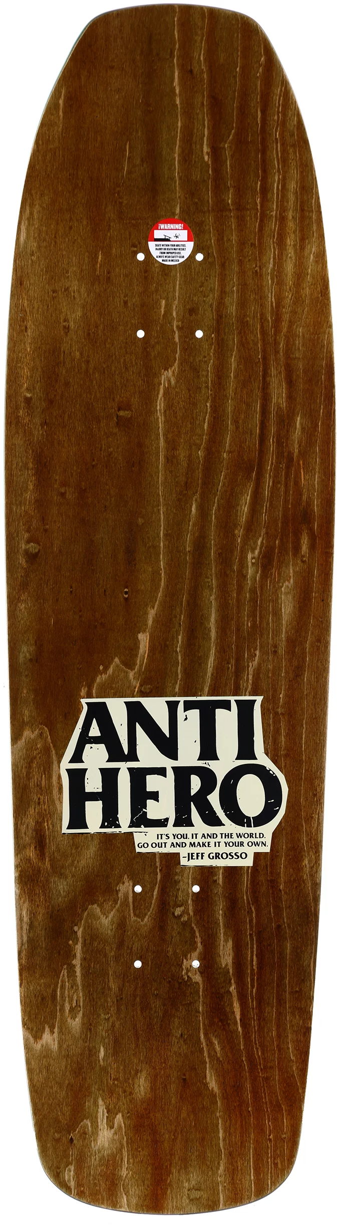 Anti-Hero Grosso Handplant SSD '25 9.25 Skateboard Deck