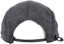 Coal Provo 5-Panel Hat - micro texture - reverse