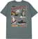 Roark HOD Postcard T-Shirt - forest - reverse
