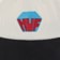 HUF Big Block Strapback Hat - natural - front detail