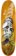 Tactics Neowm 9.1 Egg Shape Skateboard Deck - brown