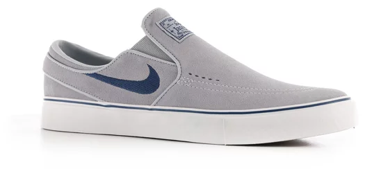 Nike SB Zoom Janoski OG+ Slip-On Shoes - wolf grey/navy-wolf grey-summit white