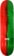 Tactics Oval Logo Skateboard Deck - red/green